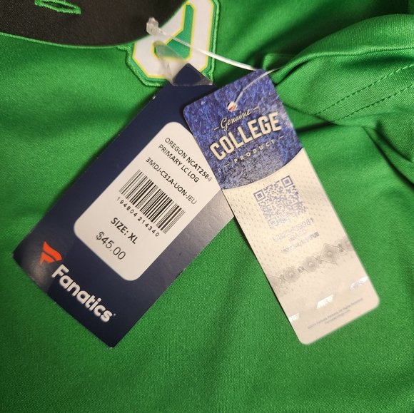 NWT Men's University of Oregon Fanatics Polo Shirt - Picture 3 of 7